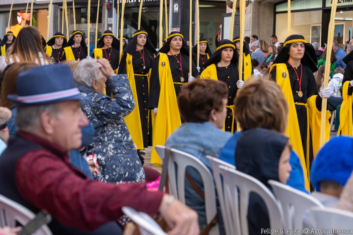 Procesiones de Semana Santa en Cartagena. Imagen de archivo