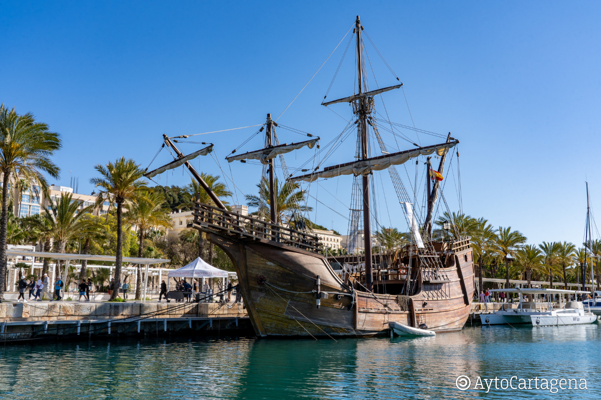 Nao Santa María en Cartagena