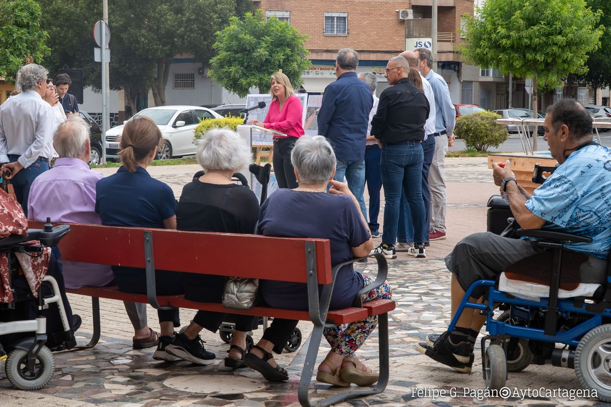 1,5 millones para renovar �ntegramente la avenida Pintor Portela en la barriada de San Gin�s