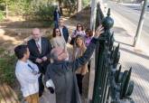 Finaliza la restauraci�n del mirador y el cerramiento hist�rico del Huerto de las Bolas, en Santa Ana