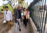 Finaliza la restauraci�n del mirador y el cerramiento hist�rico del Huerto de las Bolas, en Santa Ana