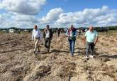 La patata temprana del Campo de Cartagena se muestra en la Feria Agro de Limia en Galicia