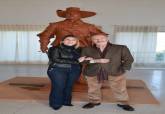 P�rez-Reverte avala el monumento a Alatriste con el que Cartagena homenajea al escritor y a los tercios