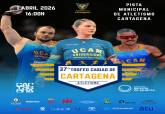 Cartel del XXXVII Trofeo Ciudad de Cartagena de Atletismo