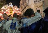 La Reina Do�a Sof�a visita al Jes�s Nazareno en La Pescader�a en la noche marraja del Encuentro. Procesi�n Semana Santa Cartagena 2026.