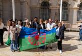 Izado de la bandera roman� con motivo del D�a Internacional del Pueblo Gitano. Abril, 2026.