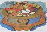 Obras del artista ecuatoriano Oswaldo Guayasam�n