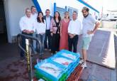Encuentro de trabajo de la alcaldesa y autoridades regionales y europeas con Federaci�n de Cofrad�as de Pescadores de la Regi�n de Murcia