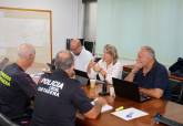 ACTUALIZACI�N: La alcaldesa coordina el dispositivo de seguridad ante el aviso naranja por lluvia y tormenta en Cartagena
