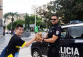 Centenares de personas participan en las rutas De Faro a Faro y en la marcha accesible de Zancadas sobre Ruedas